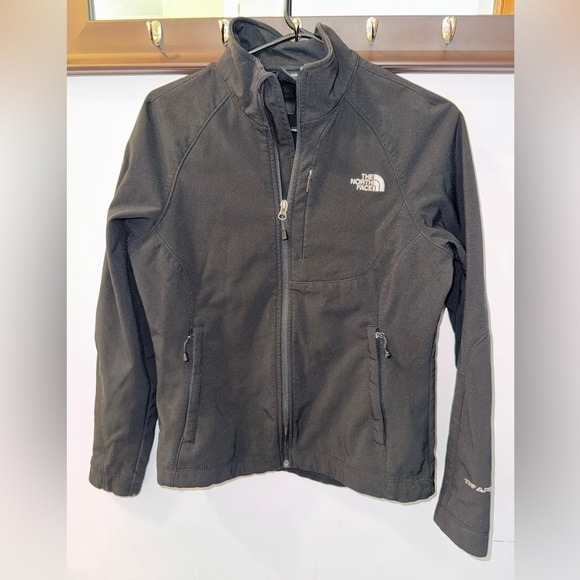 THE NORTH FACE BLACK TNF APEX FULL ZIP JACKET WOMEN'S SIZE MEDIUM - Picture 1 of 7